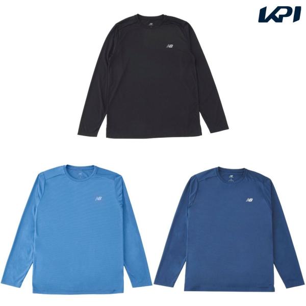 「最短当日出荷」ニューバランス NEW BALANCE ランニングウェア メンズ   53 Sport Essentials ロングスリーブTシャツ MT41225 2024FW