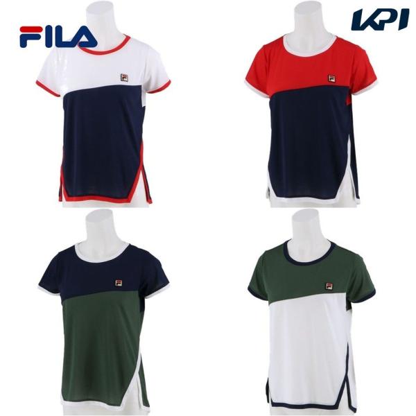 フィラ FILA テニスウェア レディース ゲームシャツ VL2335 2021SS