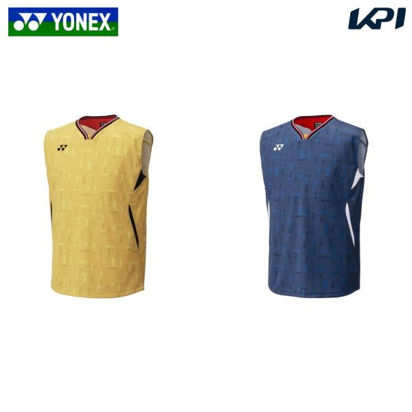 ヨネックス YONEX バドミントン ウェア バドミントンウェア   ゲームシャツ（ノースリーブ） 2025SS 2025新製品