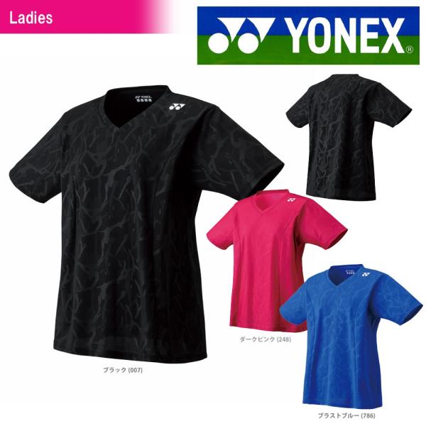 YONEX バドミントンウェア S サイズ YONEX ヨネックス 「WOMEN レディース シャツ 20357」ウェア「SS