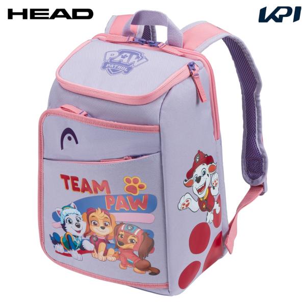 ヘッド HEAD テニスバッグ・ケース ジュニア   PAW PATROL BACKPACK PU パウパトロール バックパック パープル 262615 9月下旬発売予定※予約