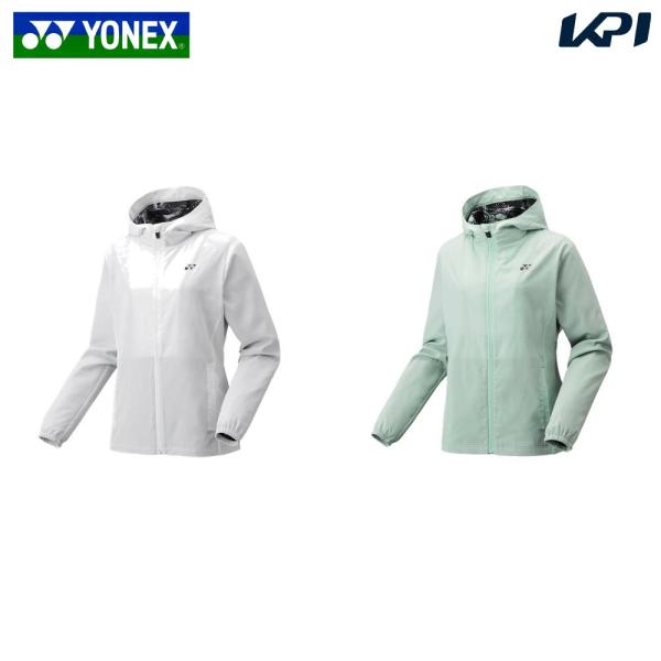 ヨネックス YONEX テニスウェア レディース   ウィメンズ裏地付ウォームアップパーカー 57091 2025SS ウィンドブレーカー