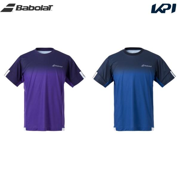 バボラ Babolat テニスウェア メンズ クラブ ショートスリーブシャツ CLUB SHORT SLEEVE SHIRT BUG1310C-2023 2023FW