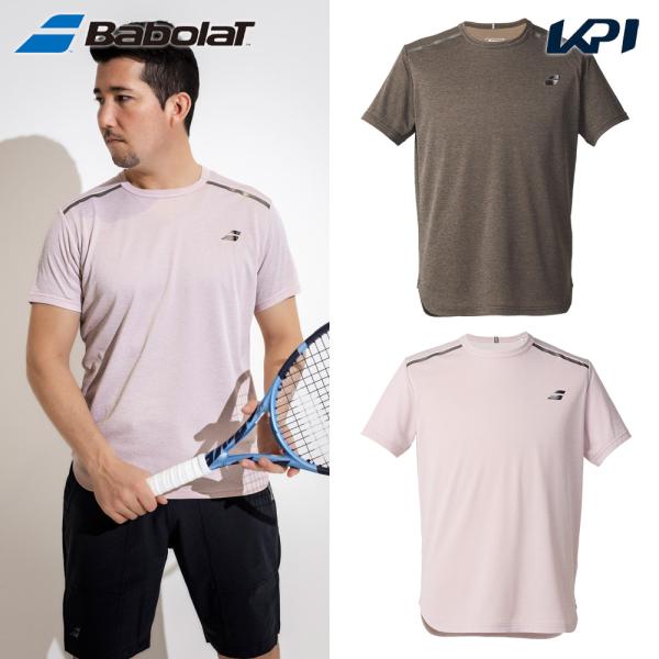 バボラ Babolat テニスウェア ユニセックス   VS SHORT SLEEVE SHIRT ゲームシャツ 半袖シャツ BUP5551 2025FW