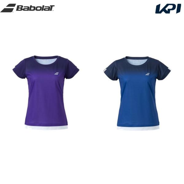バボラ Babolat テニスウェア レディース クラブ ショートスリーブシャツ CLUB SHORT SLEEVE SHIRT BWG2332C-2023 2023FW 爆買