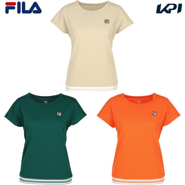 フィラ FILA テニスウェア レディース   ゲームシャツ CZ6SGW001 2026SS