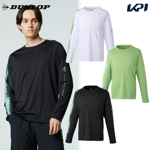 ダンロップ DUNLOP テニスウェア ユニセックス   LスリーブTシャツ DAL8603 2026SS
