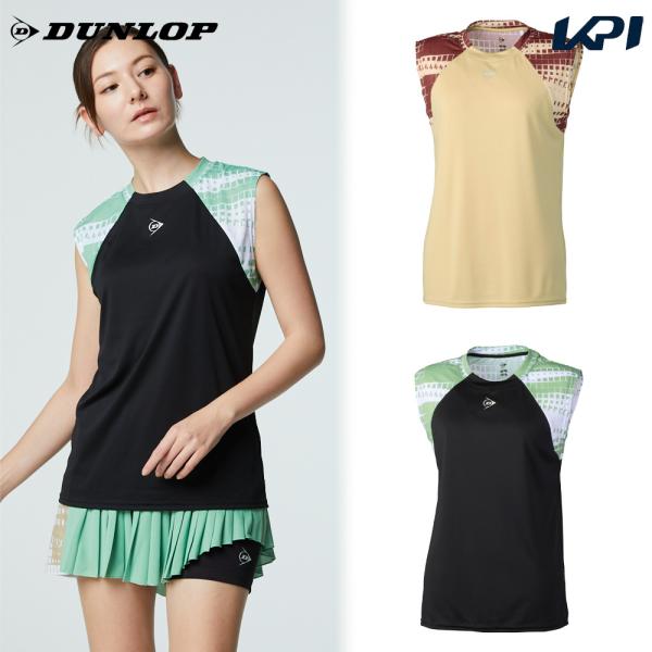ダンロップ DUNLOP テニスウェア レディース   スリーブレスGシャツ DAP1624W 2026SS