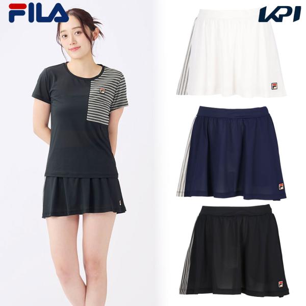 フィラ FILA テニスウェア レディース   スコート EL0067 2025SS