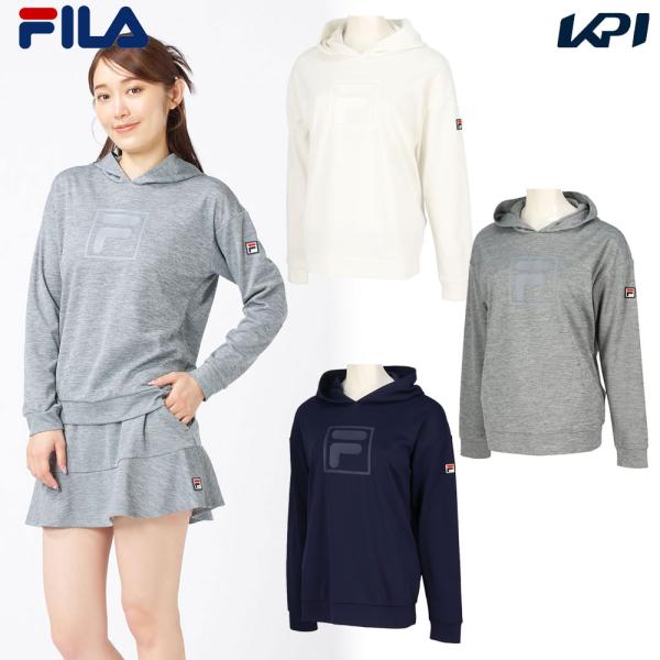 フィラ FILA テニスウェア レディース   プルパーカー EL0208 2025FW「サンバイザーキャンペーン対象」