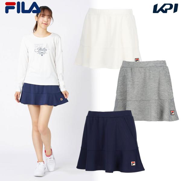 フィラ FILA テニスウェア レディース   スコート EL0211 2025FW「サンバイザーキャンペーン対象」