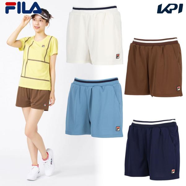 フィラ FILA テニスウェア レディース   ショートパンツ EL0215 2025FW「サンバイザーキャンペーン対象」 爆買