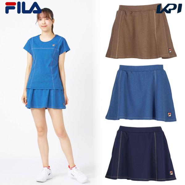 フィラ FILA テニスウェア レディース   スコート EL0226 2025FW「サンバイザーキャンペーン対象」