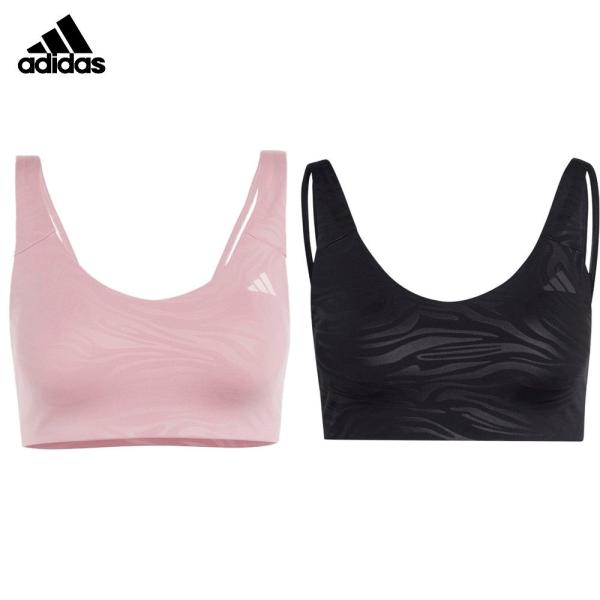 アディダス adidas ランニングウェア レディース   オールミー エッセンシャルズ グラフィック ライトサポート ブラ G0360 2026FW