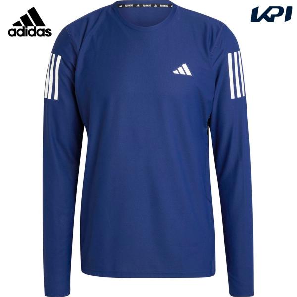 アディダス adidas ランニングウェア メンズ   オウン ザ ラン 長袖Tシャツ IKM72-2024 2024FW