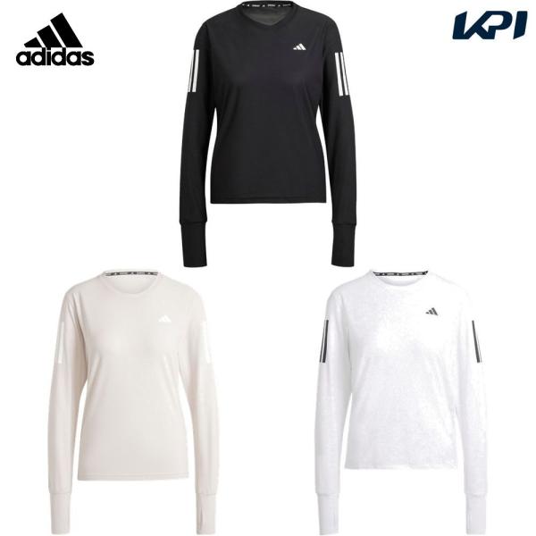 アディダス adidas ランニングウェア レディース   オウン ザ ラン 長袖Tシャツ IKM77