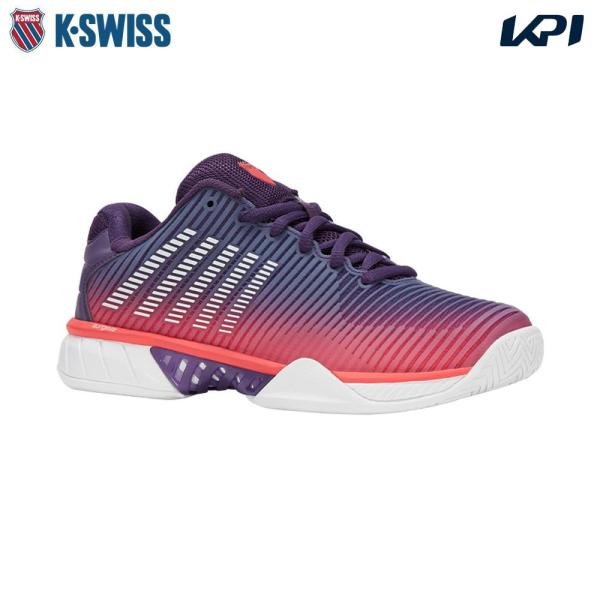 ケイ・スイス K・SWISS テニスシューズ レディース   HYPERCOURT EXPRESS 2 WOMEN PURPLE X PINK ハイパーコートエクスプレス2 KS96613593PP「シューズケースプレゼントキャンペーン」