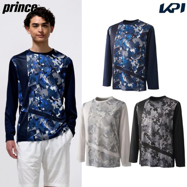 プリンス Prince テニスウェア ユニセックス   ロングスリーブシャツ MS5016 2025SS