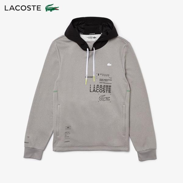 LACOSTE　テニスパーカー セール】ヘリテージテニスロゴスウェットフーディー（パーカー