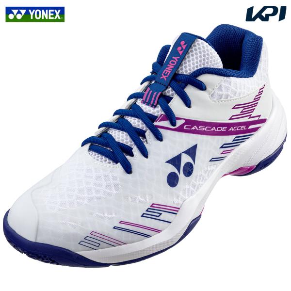 ヨネックス YONEX バドミントンシューズ ユニセックス POWER CUSHION CASCADE ACCEL パワークッション  カスケードアクセルミッド SHBCA1MD-115「エントリーでシューレースプレゼントキャンペーン」