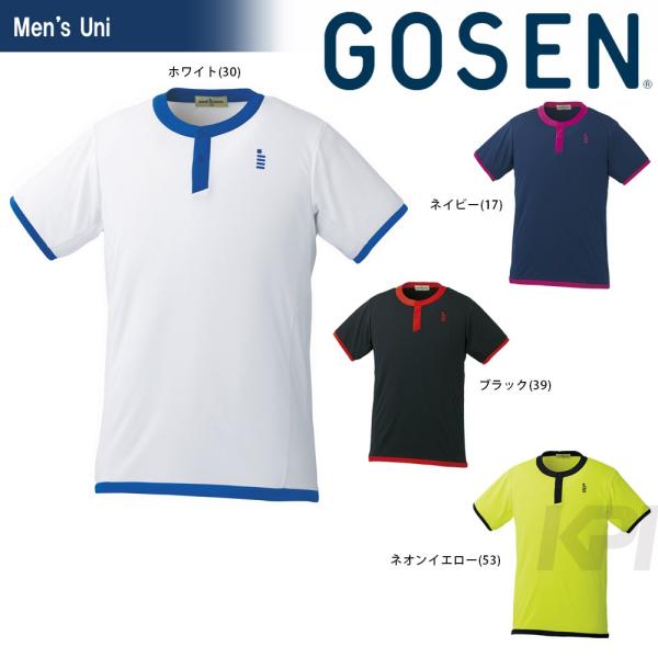 GOSEN（ゴーセン） 「UNI ゲームシャツ T1618」テニスウェア「2016FW