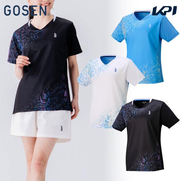ゴーセン GOSEN テニス ウェア テニスウェア   ゲームシャツ 2025FW 2025新製品