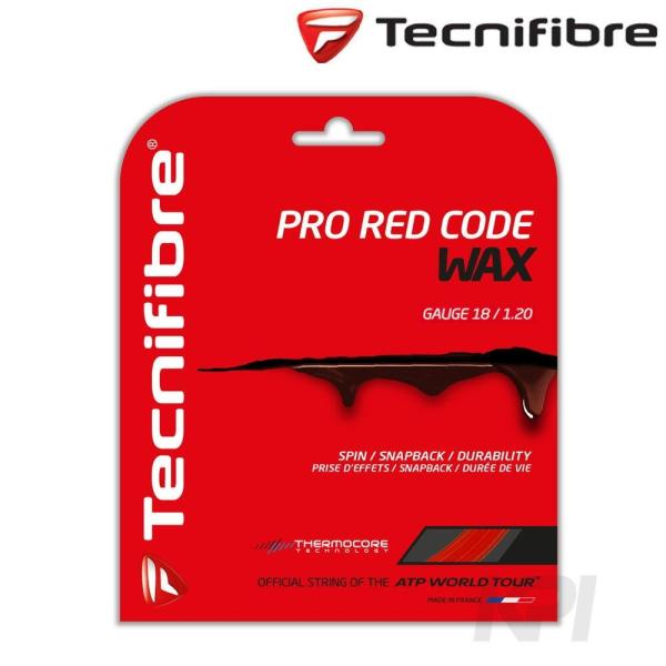 Tecnifibre テクニファイバー 「PRO RED CODE WAX 1.20 プロレッド