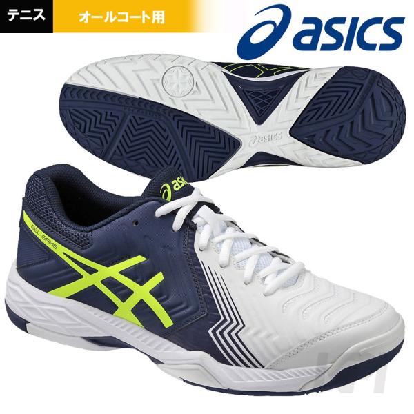 大人気　ASICS テニスシューズ MEN 25.0 ASICS テニスシューズ アシックス メンズ GEL-GAME 6 ゲルゲーム6