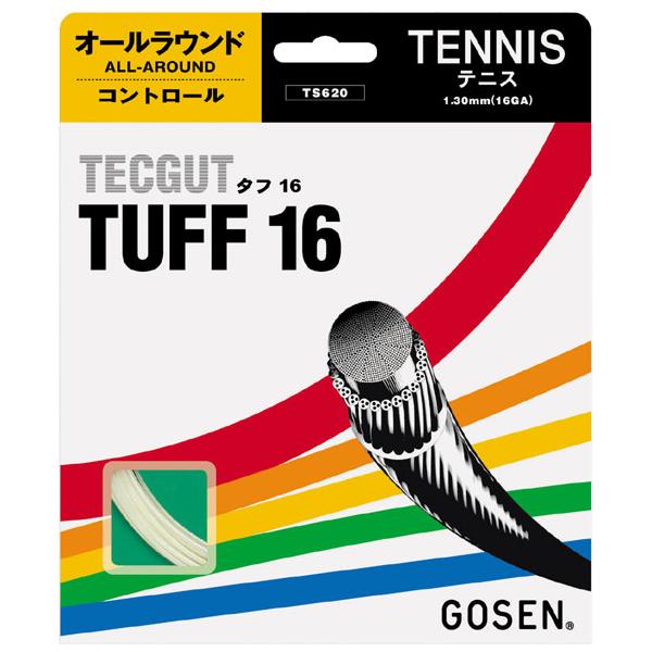 GOSEN ゴーセン 「テックガットタフ16」ts620硬式テニスストリング ガット 「KPI」 爆買