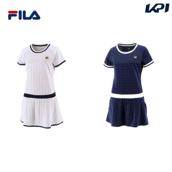 クラシック テニスウェア ワンピース テニスワンピ 折り紙柄 フィラ Fila ウェア Feonnaaherbals Com