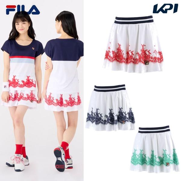 フィラ FILA テニスウェア レディース  スコート VL2463 2022SS『即日出荷』