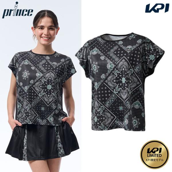 『即日出荷』プリンス Prince テニスウェア レディース   ゲームシャツ KPI限定コラボモデル WF5086K 2025FW 爆買