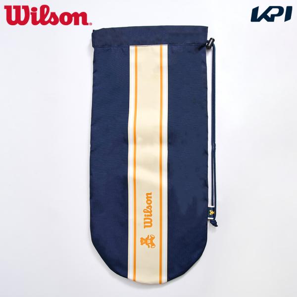 ウイルソン Wilson テニスバッグ・ケース    WILSON BEAR RACQUET SOFT COVER Yellow ベア ラケットカバー WR8049301001 爆買