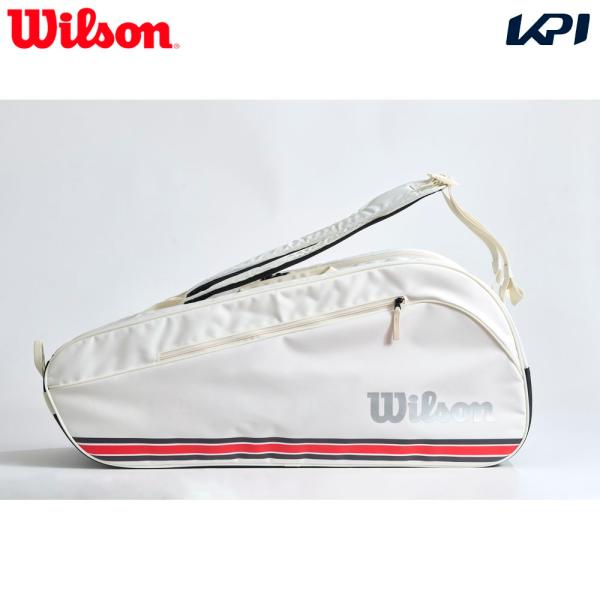 ウイルソン Wilson テニスバッグ・ケース    TEAM J 6PK WHITE チーム J ホワイト WR8050201001