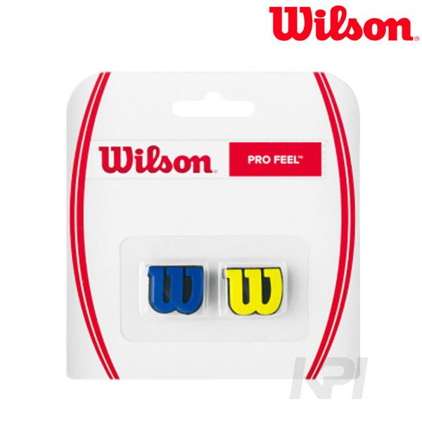 他サイト： Wilson ウイルソン 「PRO FEEL プロフィール ブルー&amp;イエロー WRZ537700」振動止め『即日出荷』の商品画像