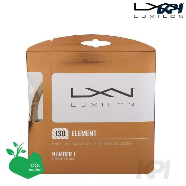 「SDGsプロジェクト」LUXILON ルキシロン 「Element 1.30 WRZ990109」硬式テニスストリング ガット 「KPI」『即日出荷』【タイムセール】 爆買