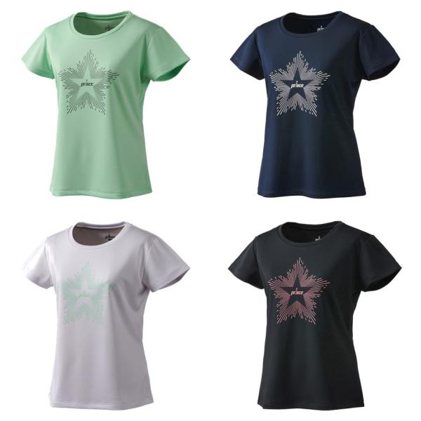 Prince（プリンス） テニスウェア レディース Tシャツ WS2062 2022SS