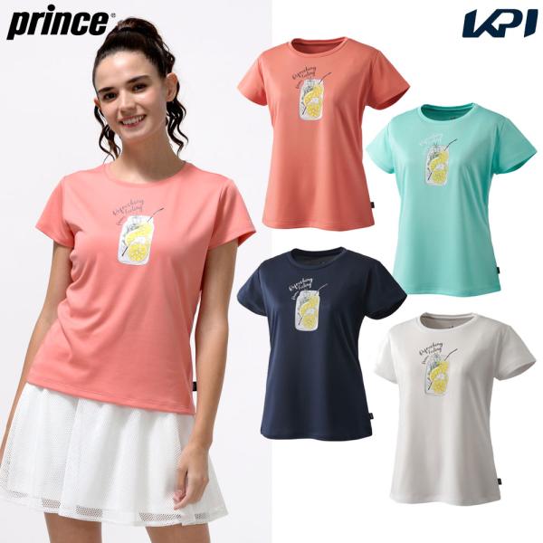 プリンス Prince テニスウェア レディース   Tシャツ WS5055 2025SS