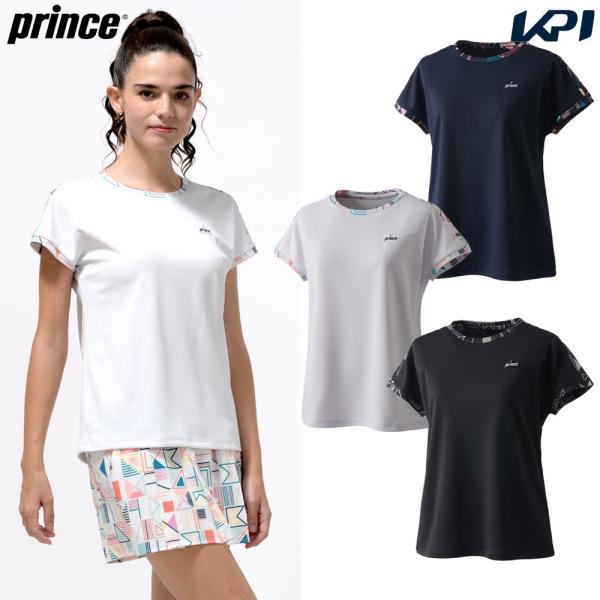 プリンス Prince テニスウェア レディース   ゲームシャツ WS5057 2025SS