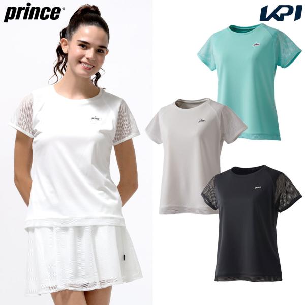 プリンス Prince テニスウェア レディース   ゲームシャツ WS5058 2025SS