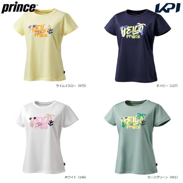 プリンス Prince テニスウェア レディース   Tシャツ WS6062 2026SS