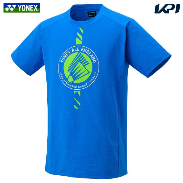 『即日出荷』ヨネックス YONEX バドミントンウェア ジュニア  全英選手権2024大会記念Tシャツ ドライＴシャツ エレクトリックブルー 受注会限定モデル YOB24004 2024SS 「ウェアータイムセール」