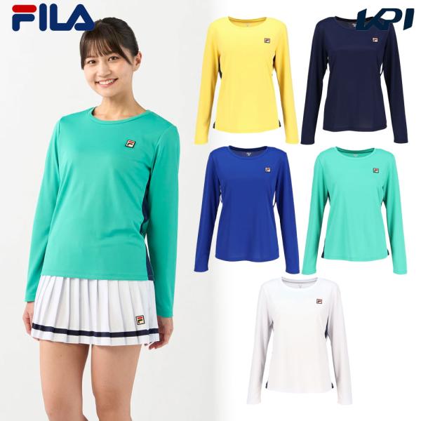 フィラ FILA テニスウェア レディース   ロングスリーブシャツ CZ6SGW036 2026SS
