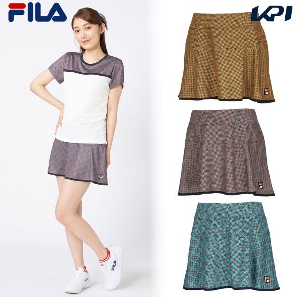 フィラ FILA テニスウェア レディース   スコート EL0218 2025FW