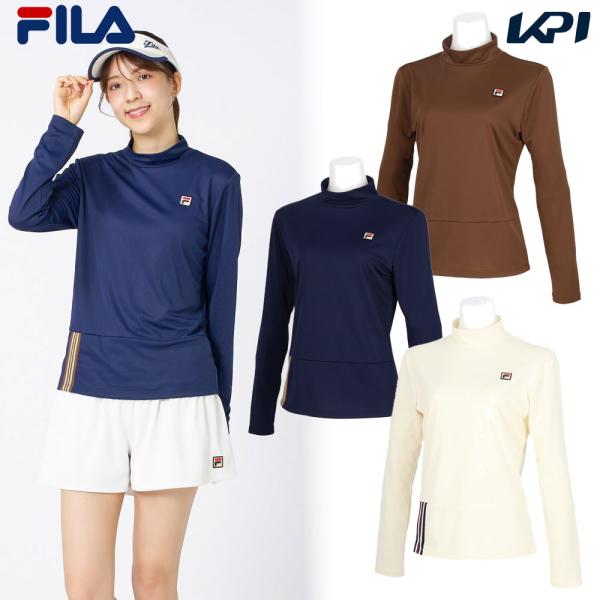 フィラ FILA テニスウェア レディース   ロングスリーブシャツ EL0234 2025FW