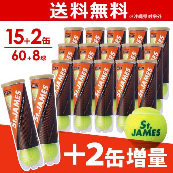増量キャンペーン Dunlop ダンロップ St James セントジェームス 1箱 15 2 17缶 68球 テニスボール 即日出荷 Stjamesi4cs68 Kpisports 通販 Yahoo ショッピング