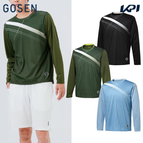 ゴーセン GOSEN テニス ウェア テニスウェア   プラクティスロングTシャツ 2025SS 2025新製品