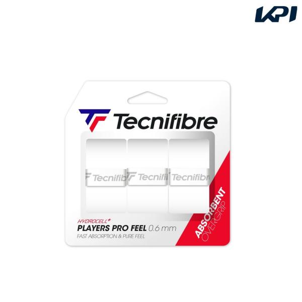 『即日出荷』テクニファイバー Tecnifibre テニスグリップテープ  プレイヤーズ プロフィール 3本入 PLAYERS PRO FEEL 3P TFAA028