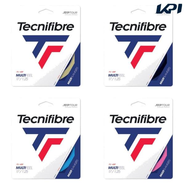 『即日出荷』テクニファイバー Tecnifibre テニスガット・ストリング  MULTIFEEL  マルチフィール  1.25mm TFG220  TFSG203