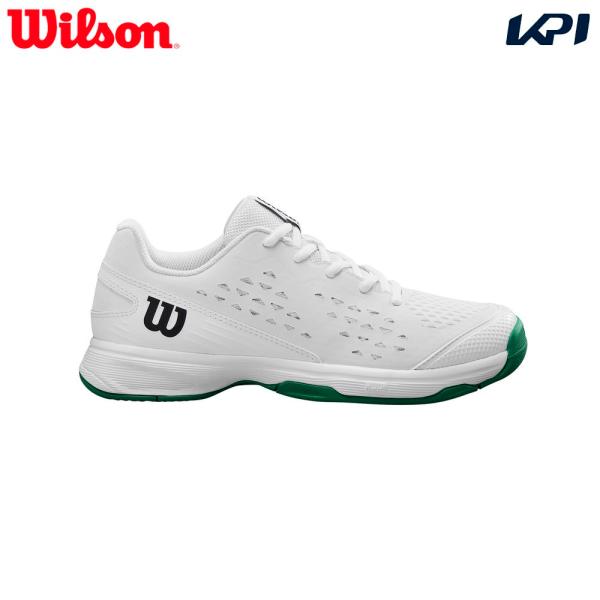 ウイルソン Wilson テニスシューズ ジュニア   RUSH PRO JR L White ラッシュプロ オールコート用 WRS335280U